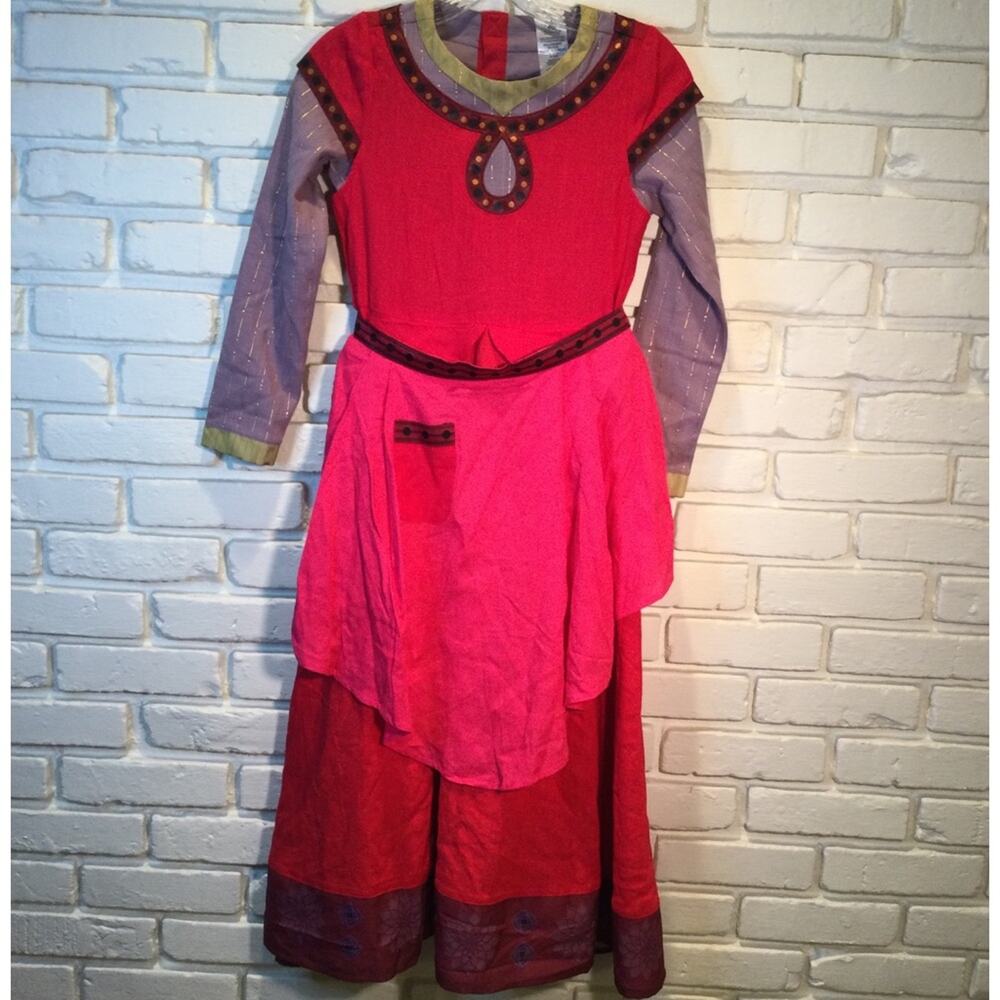 Disney Store Dahlia Wish Costume for Kids 9/10 Dress Up Halloween Cos Play